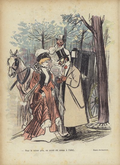 Ilustrace pro Le Rire od Pierre Georges Jeanniot