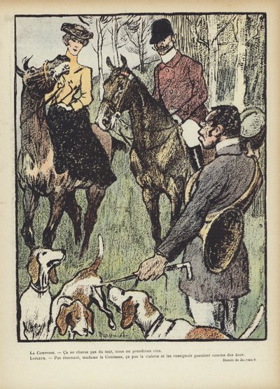 Ilustrace pro Le Rire od Pierre Georges Jeanniot
