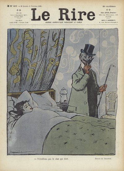 Ilustrace pro Le Rire od Pierre Georges Jeanniot
