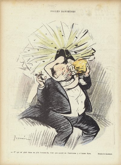 Ilustrace pro Le Rire od Pierre Georges Jeanniot