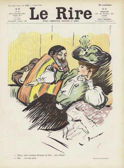 Ilustrace pro Le Rire od Pierre Georges Jeanniot