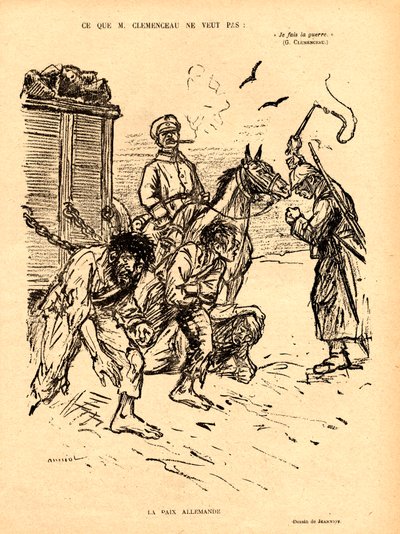 Ilustrace pro časopis "Le Rire Rouge" od Pierre Georges Jeanniot