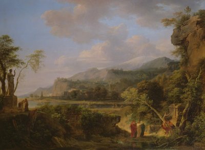 Cicero objevil Archimedovu hrobku, 1787 od Pierre Henri de Valenciennes