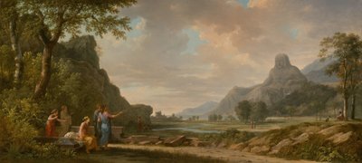 Hora Athos vytesaná jako památník Alexandra Velikého, 1796. od Pierre Henri de Valenciennes