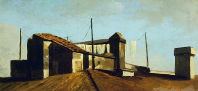 Římské střechy na slunci od Pierre Henri de Valenciennes