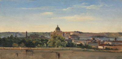Pohled na Řím, c.1782-1784 od Pierre Henri de Valenciennes