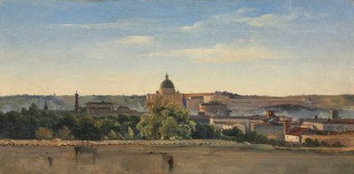 Pohled na Řím, c. 1782-1784. od Pierre Henri de Valenciennes