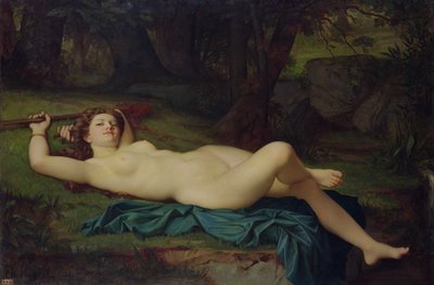 Bacchante, 1864 od Pierre Honore Hugrel