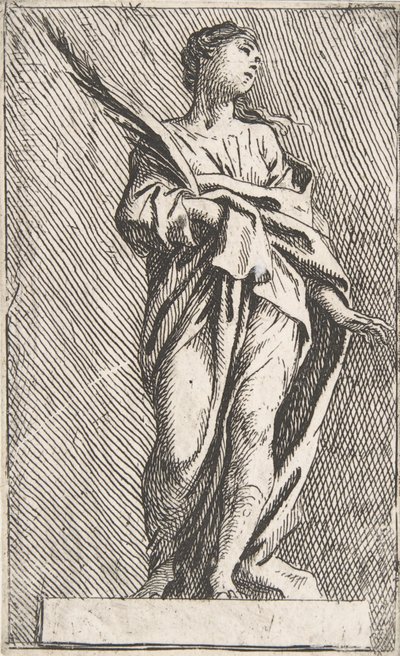 Stojící ženská postava, ca. 1739-40., ca. 1739-40. od Pierre Ignace Parrocel