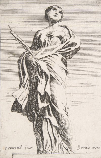 Stojící ženská postava, ca. 1739-40., ca. 1739-40. od Pierre Ignace Parrocel