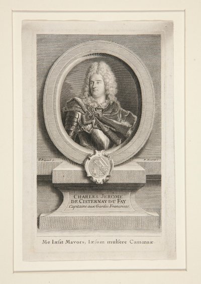 Charles J?r?me de Cisternay du Fay (1662-1723) od Pierre Imbert Drevet