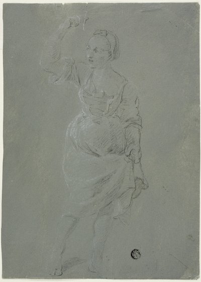 Tančící žena od Pierre Jacques Volaire