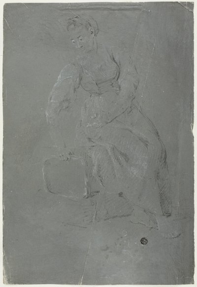 Sedící žena od Pierre Jacques Volaire