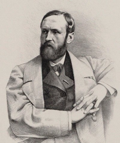 Portrét varhaníka a skladatele Louise Jamese Alfreda Lefébure-Wely 1817-1869, 1860. od Pierre Lanith Petit