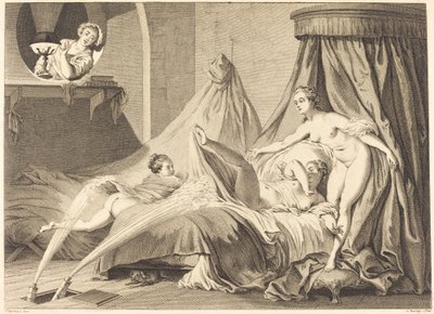 Vodárna od Pierre Laurent Auvray after Jean Honoré Fragonard