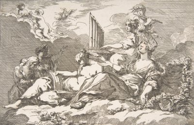 Harmonie přírody, 1762. od Pierre Lelu