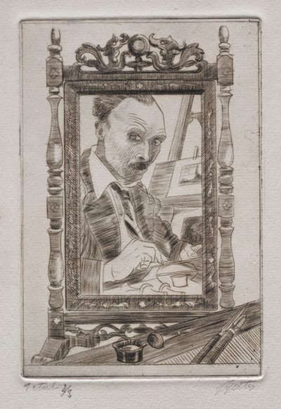 Autoportrét od Pierre Louis Gatier
