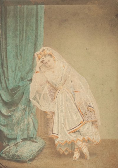 [Hraběnka ve zlatých Piqueových šatech jako Judith], 60. léta 19. století. od Pierre Louis Pierson
