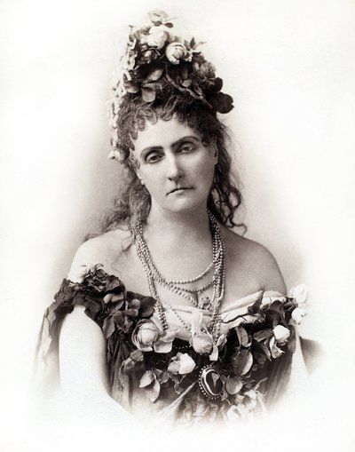 Portrét hraběnky Virginie Oldoini Verasis di Castiglione (1835Ð1899) - Portrét Virginie Oldoini Verasis, hraběnky z Castiglione (1837-1899) - fotografie Pierre Louis Pierson (1822-1913) od Pierre Louis Pierson