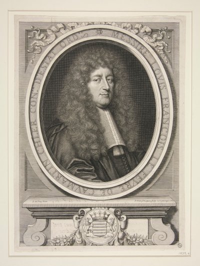 Louis Fran?ois le F?vre de Caumartin (1624-1687) od Pierre Louis van Schuppen