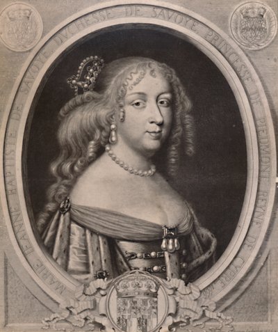 Marie Jeanne Baptiste, vévodkyně Savojská, konec 17. století 1894 od Pierre Louis van Schuppen