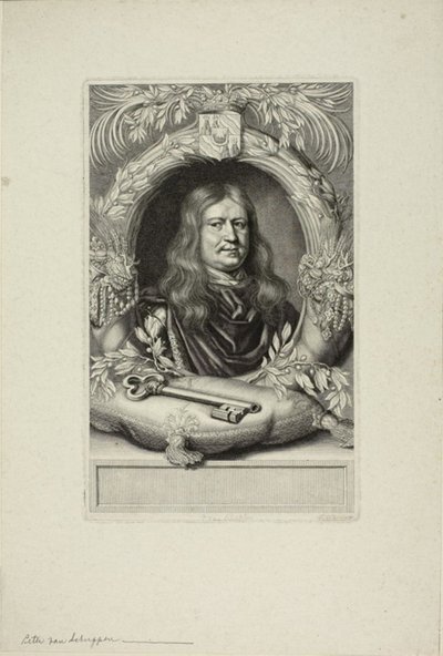 Portrét muže od Pierre Louis van Schuppen