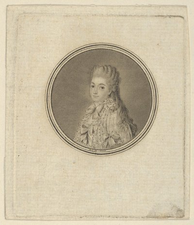 Anne de Chaumont-Guitry, hraběnka z Amblimont, 1780-1817. od Pierre Michel Alix