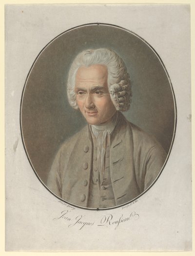 Jean Jacques Rousseau, 1791 od Pierre Michel Alix