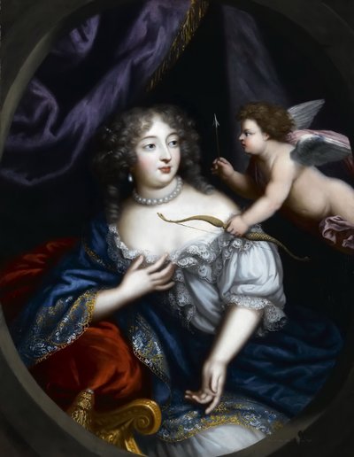 Françoise-Athénaïs de Rochechouart, markýza de Montespan 1640-1707 od Pierre Mignard