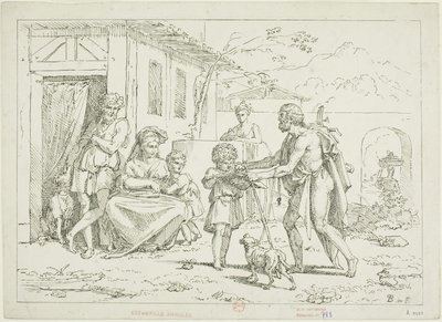 Homer od Pierre Nolasque Bergeret