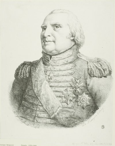 Portrét Ludvíka XVIII. od Pierre Nolasque Bergeret