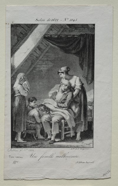 Nešťastná rodina od Pierre Paul Prud