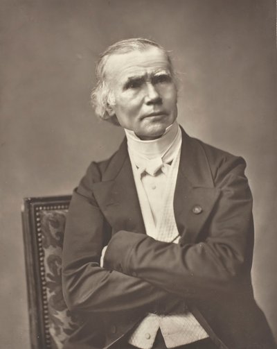 Alfred-Armand-Louise-Marie Velpeau francouzský chirurg a anatom, 1795-1867, c. 1867. od Pierre Petit