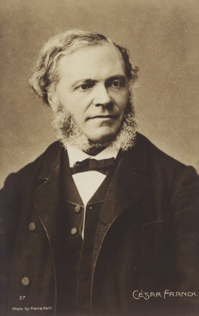 Cesar Franck, belgický skladatel, klavírista, varhaník a učitel hudby, který během svého dospělého života působil v Paříži (1822-1890) od Pierre Petit
