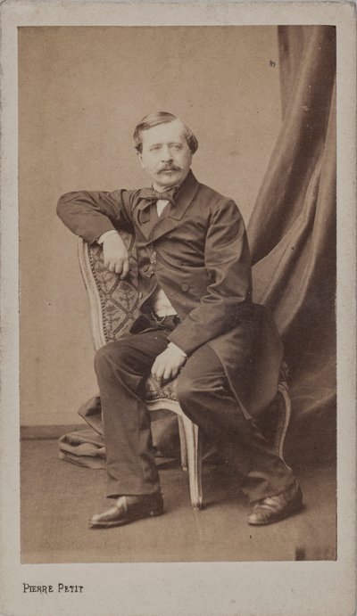 Portrét Louis de Lomenie 1818-1878. od Pierre Petit