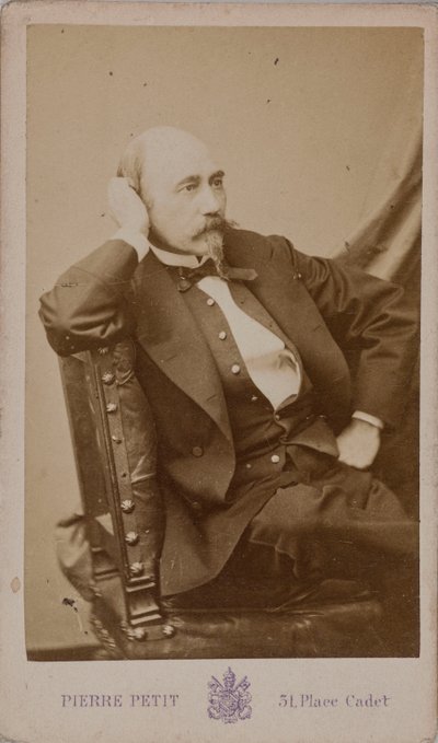Portrét skladatele Aimé Maillarta 1817-1871. od Pierre Petit