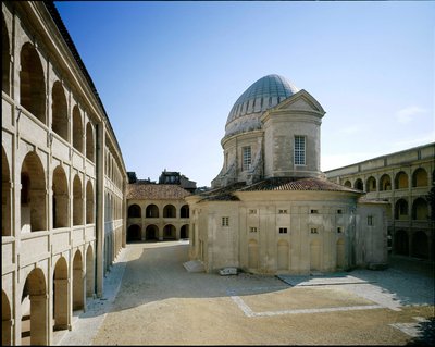 Kostel La Vieille Charite, klášter Marseille, Francie. Barokní architektura, Pierre Puget od Pierre Puget