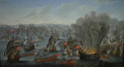 CombateNavalDePalermo16760602PierrePuget1677 od Pierre Puget