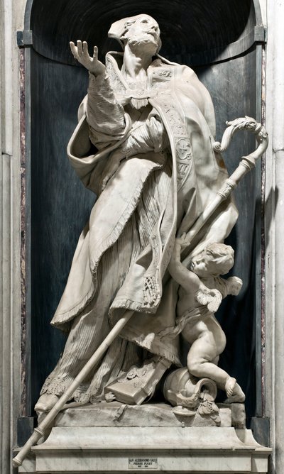 St Alexander Sauli (socha od Pierre Puget