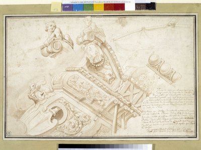 Loď Argos (kresba) od Pierre Puget