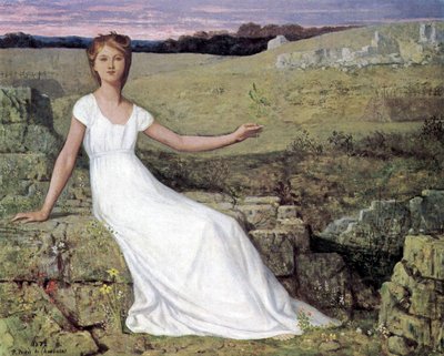 Naděje od Pierre Puvis de Chavannes