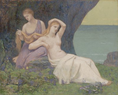V Heather od Pierre Puvis de Chavannes
