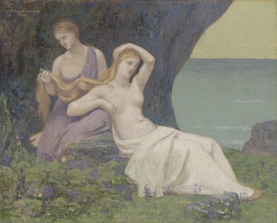 V Heather od Pierre Puvis de Chavannes