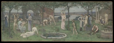 Mezi uměním a přírodou od Pierre Puvis de Chavannes