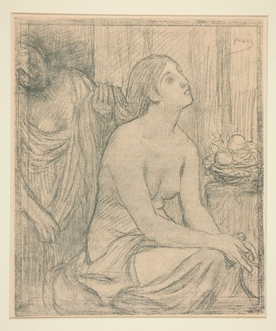 Toaleta od Pierre Puvis de Chavannes