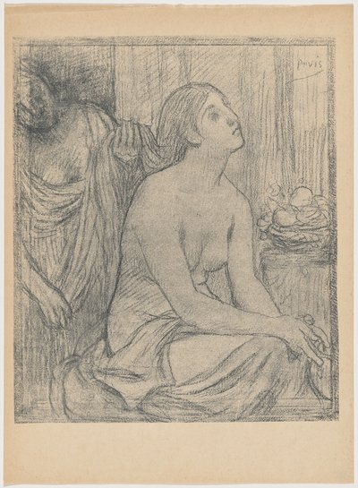 Toaleta od Pierre Puvis de Chavannes