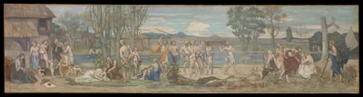 Ludus pro patria (Vlastenecké hry) od Pierre Puvis de Chavannes