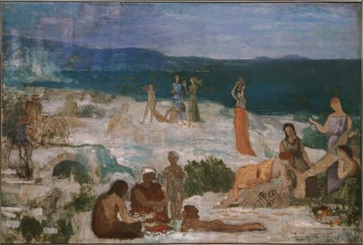 Massilia, řecká kolonie od Pierre Puvis de Chavannes