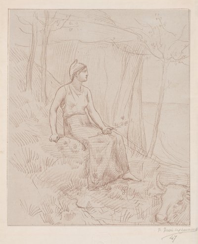Normandie od Pierre Puvis de Chavannes