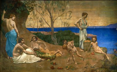 Sladká země od Pierre Puvis de Chavannes